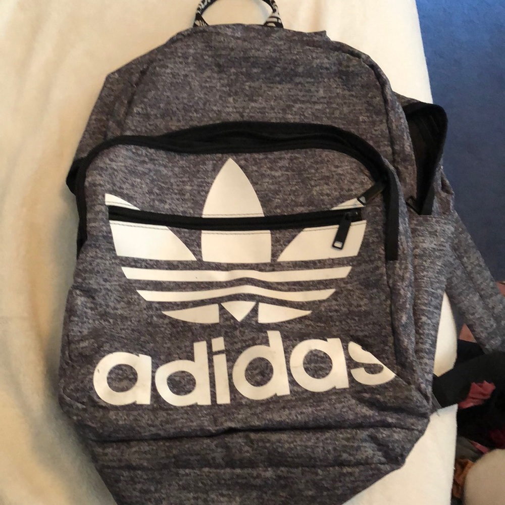 grey merle adidas backpack